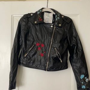 Leather jacket